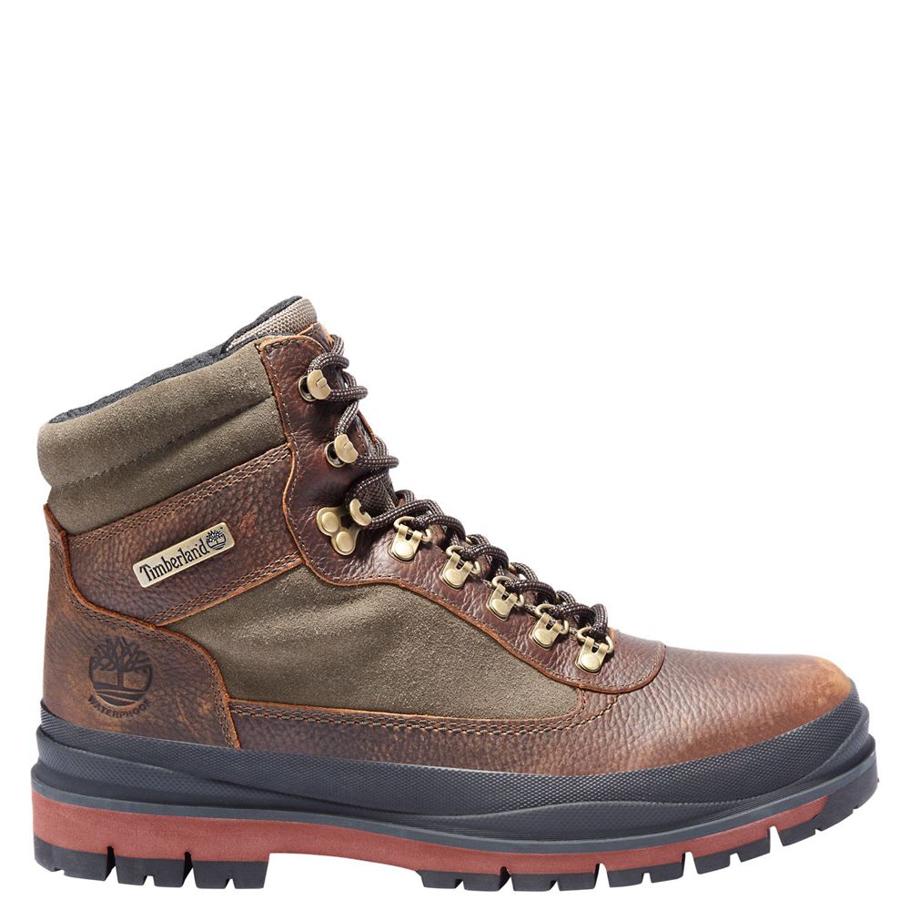 Bocanci De Zapada Timberland Barbati Maro - Field Trekker Waterproof - Romania - HRTOZX158